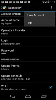 Balance BY android App screenshot 1